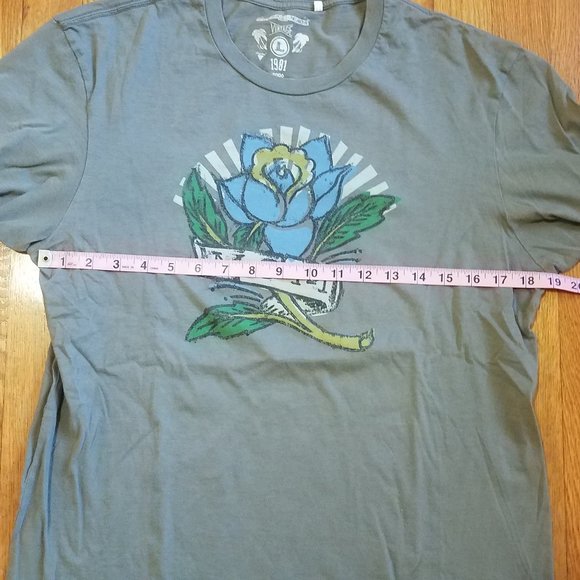 Vintage Guess Jeans MOM Rose T Shirt Large READ - Picture 5 of 5